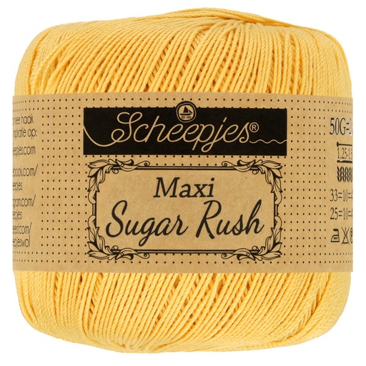 [1694-154] Scheepjes Maxi Sugar Rush 50g - 154 Gold