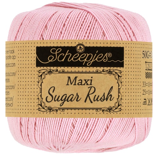 [1694-246] Scheepjes Maxi Sugar Rush 50g - 246 Icy Pink