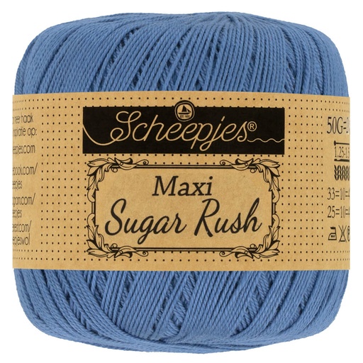 [1694-261] Scheepjes Maxi Sugar Rush 50g - 261 Capri Blue