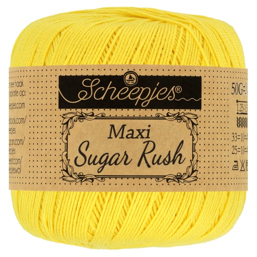 [1694-280] Scheepjes Maxi Sugar Rush 50g - 280 Lemon