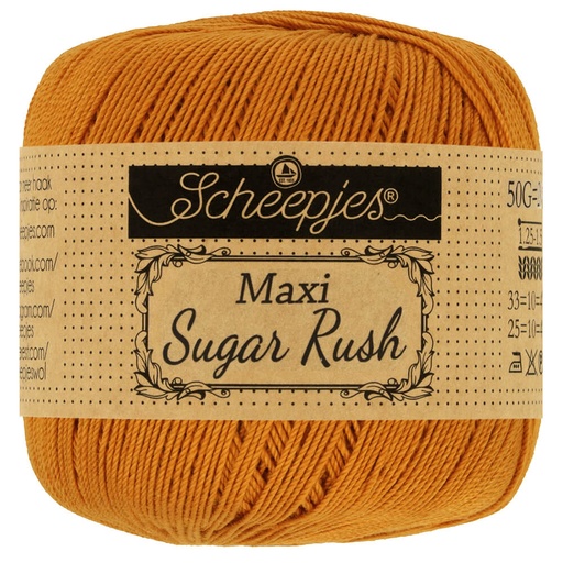 [1694-383] Scheepjes Maxi Sugar Rush 50g - 383 Ginger Gold