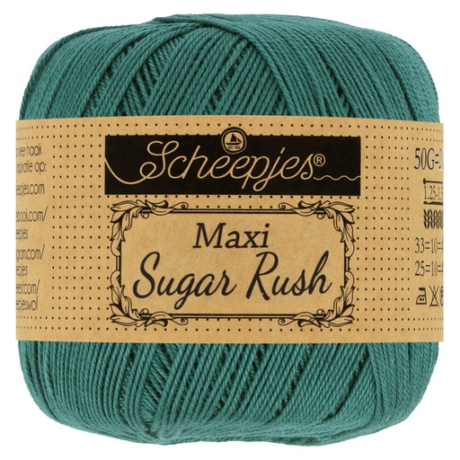 [1694-391] Scheepjes Maxi Sugar Rush 50g - 391 Deep Ocean