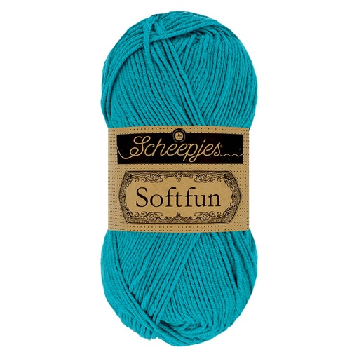 [1592-2511] Scheepjes Softfun 50g - 2511 Dark Turquoise