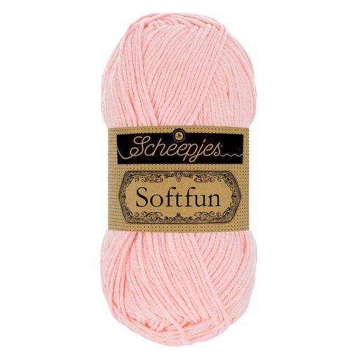 [1592-2513] Scheepjes Softfun 50g - 2513 Light Rose