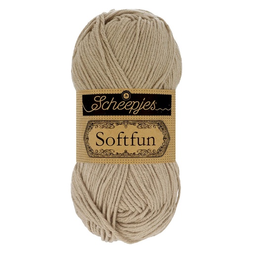 [1592-2533] Scheepjes Softfun 50g - 2533 Wheat