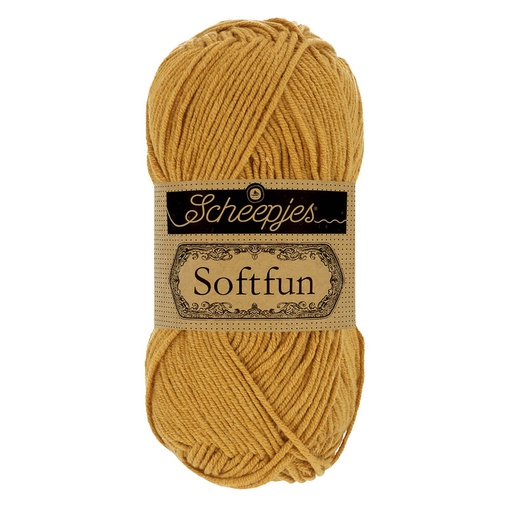 [1592-2621] Scheepjes Softfun 50g - 2621 Mustard