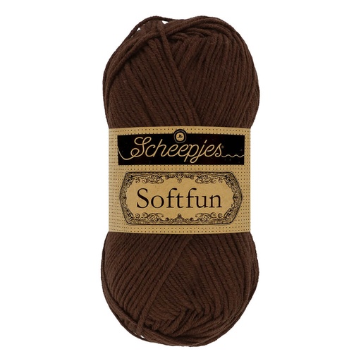 [1592-2623] Scheepjes Softfun 50g - 2623 Chocolate