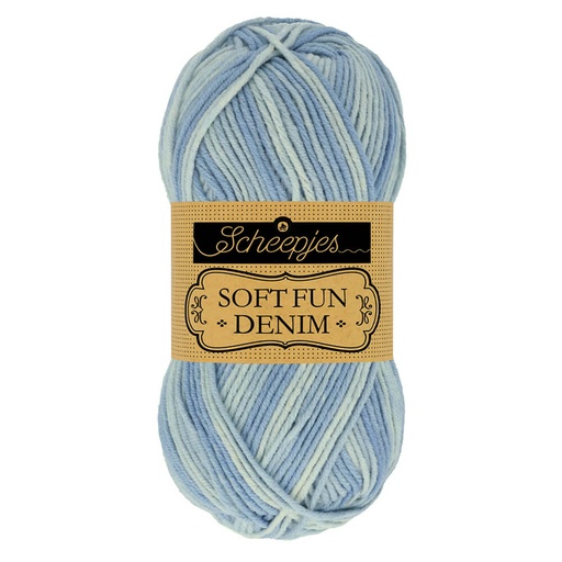 [1672-509] Scheepjes Softfun Denim 50g - 509