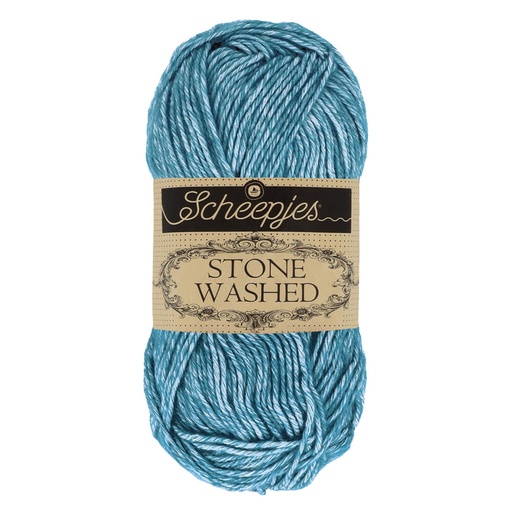 [1664-805] Scheepjes Stone Washed 50g - 805 Blue Apatite