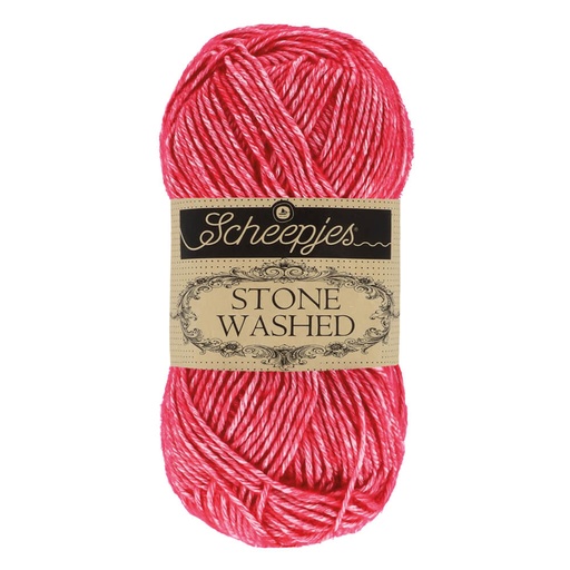 [1664-807] Scheepjes Stone Washed 50g - 807 Red Jasper