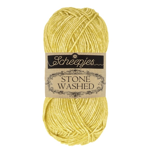 [1664-812] Scheepjes Stone Washed 50g - 812 Lemon Quartz