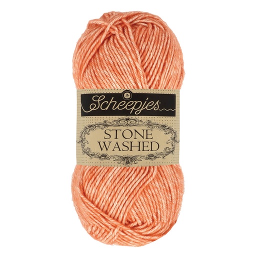 [1664-816] Scheepjes Stone Washed 50g - 816 Coral