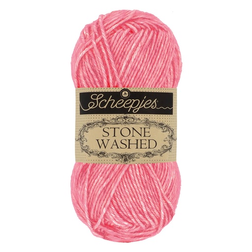 [1664-835] Scheepjes Stone Washed 50g - 835 Rhodochrosite