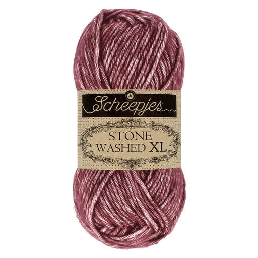 [1665-850] Scheepjes Stone Washed XL 50g - 850 Garnet