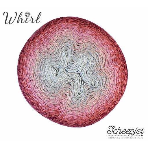 [1698-753] Scheepjes Whirl 1x1000m - 753 Slice 'O' Cherry Pie