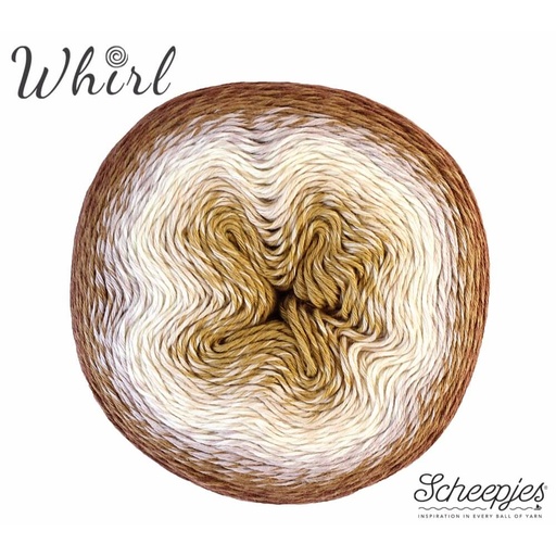 [1698-756] Scheepjes Whirl 1x1000m - 756 Caramel Core Blimey