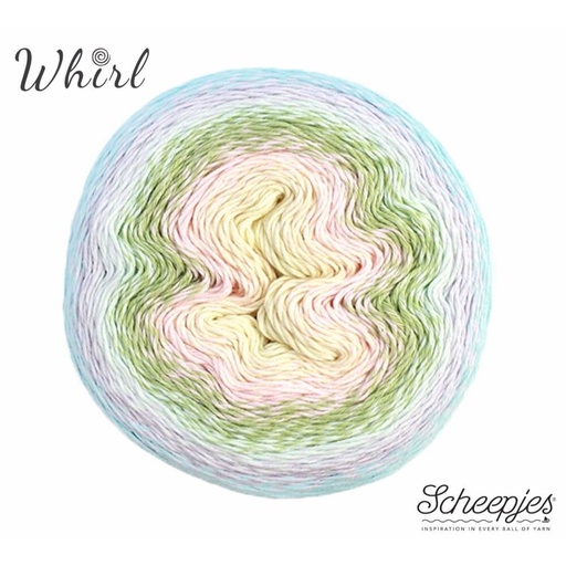 [1698-767] Scheepjes Whirl 1x1000m - 767 Melting Macaron