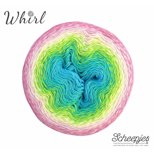 [1698-768] Scheepjes Whirl 1x1000m - 768 Sherbet Rainbow