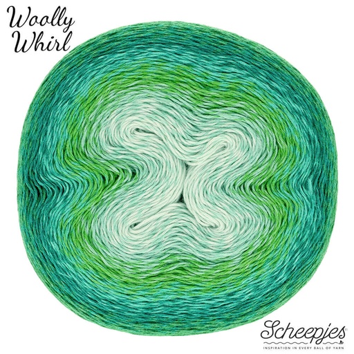 [1713-475] Scheepjes Woolly Whirl 1000m - 475 Melting Mint Centre