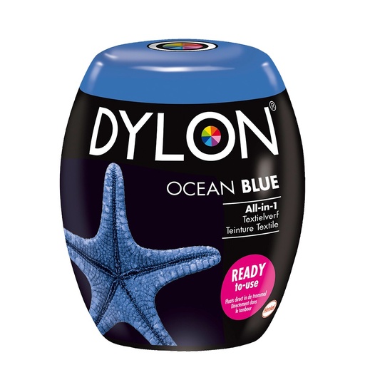 [DY17009P-09] Dylon Pods Textielverf Machinewas Ocean Blue - 3st - 09