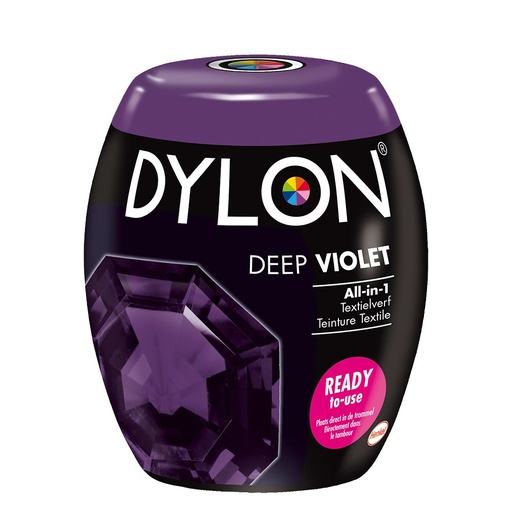 [DY17009P-11] Dylon Pods Textielverf Machinewas Deep Violet - 3st - 11