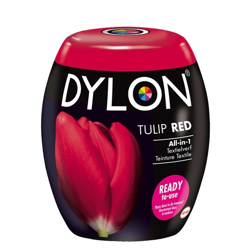 [DY17009P-13] Dylon Pods Textielverf Machinewas Tulip Red - 3st - 13