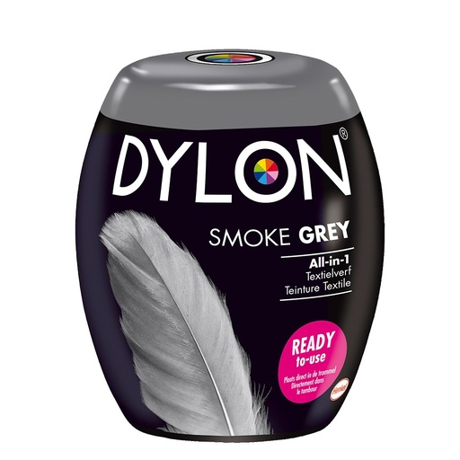 [DY17009P-16] Dylon Pods Textielverf Machinewas Smoke Grey - 3st - 16