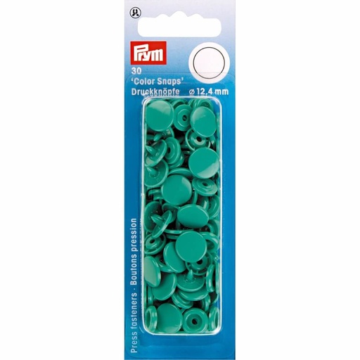 [393129] Prym Drukknopen 12,4mm groen - 30st