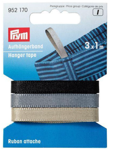 [952170] Prym Lusband beige-grijs-zwart 8mm - 3x1m