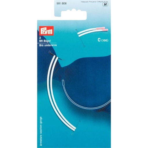 [991806] Prym BH-beugels C100 wit - 3x2st