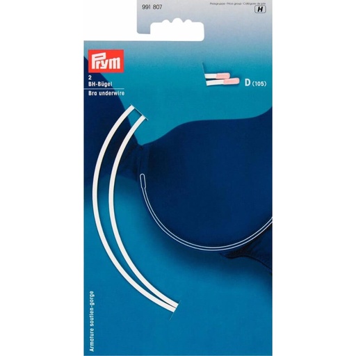 [991807] Prym BH-beugels D105 wit - 3x2st