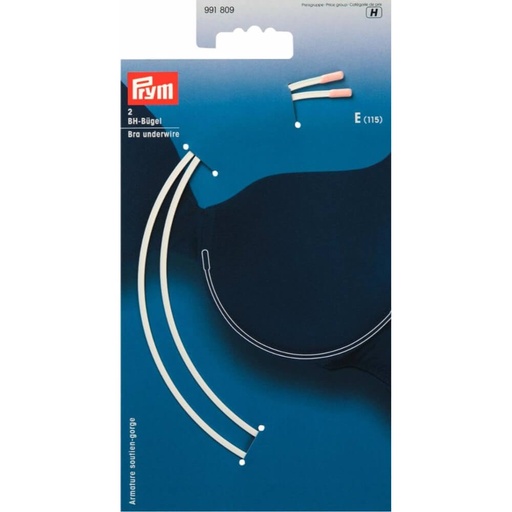 [991809] Prym BH-beugels E115 wit - 3x2st