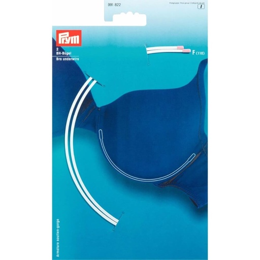 [991822] Prym BH-beugels F110 wit - 3x2st