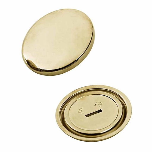 [323121] Prym Stofknopen zonder matrijs 23mm goud - 100st