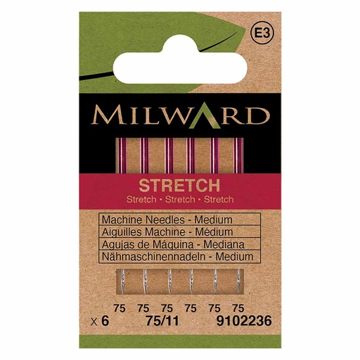 [MG9102236] Milward Machinenaalden stretch 75-11 - 6st