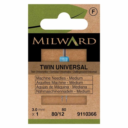 [MG9110366] Milward Machinenaalden twin universeel 80-12 - 5st