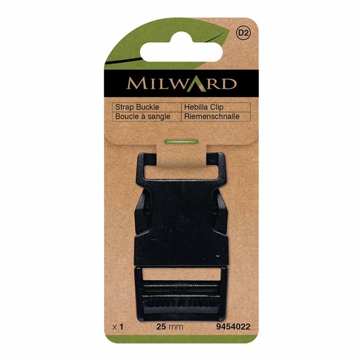 [MG9454022] Milward Turbosluiting 25mm zwart - 5st