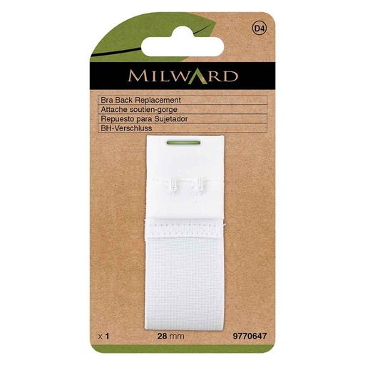 [MG9770647] Milward BH-sluiting 50mm 3 haken zwart - 5st