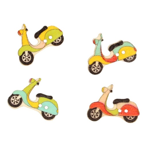 [97793-44] Knoop scooter - assorti kleuren 