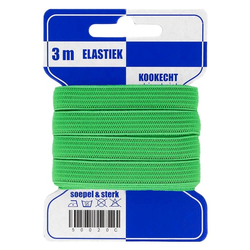 [50020C-547] Blauwe kaart elastiek 10mm3m - 547