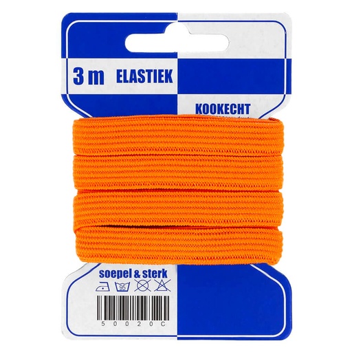 [50020C-693] Blauwe kaart elastiek 10mm3m - 693