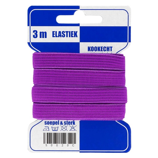 [50020C-793] Blauwe kaart elastiek 10mm3m - 793