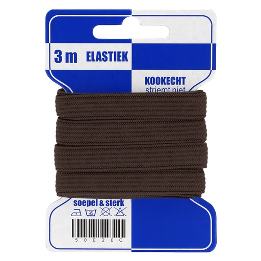 [50020C-881] Blauwe kaart elastiek 10mm3m - 881