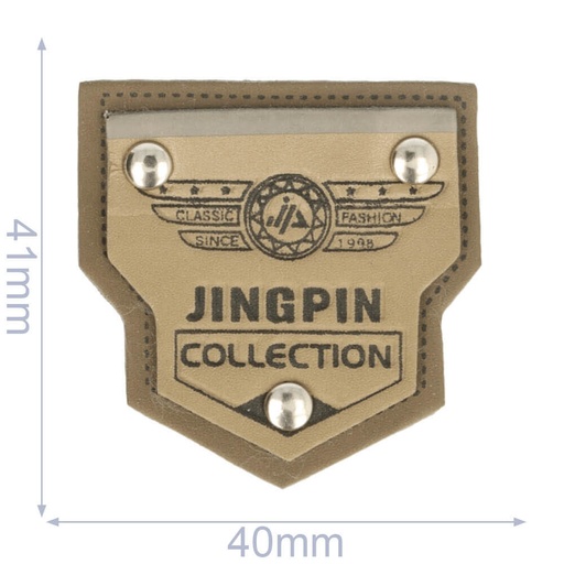 [102-95] Label jingpin collection 40x41mm - 5st