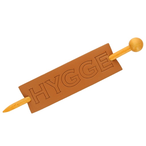 [97596-1] Hygge breiwerksluiting skai-leer 13,5cm - 1