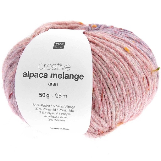 Alpaca Melange pastel  03