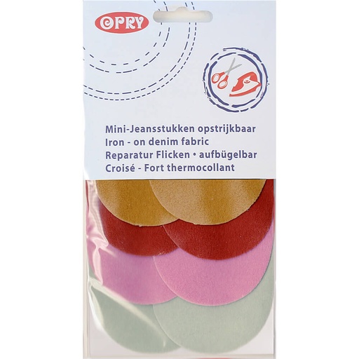 [1022224] Opry Jeansstukken mini opstrijkbaar - 5st - 02