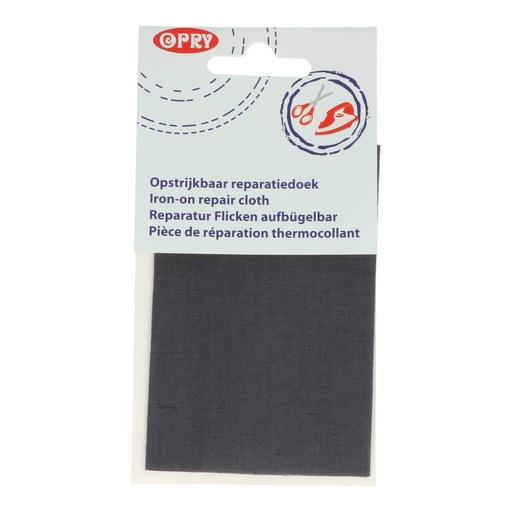 [10210000-002] Opry Reparatiedoek opstrijkbaar 11x25cm - 5st - 002