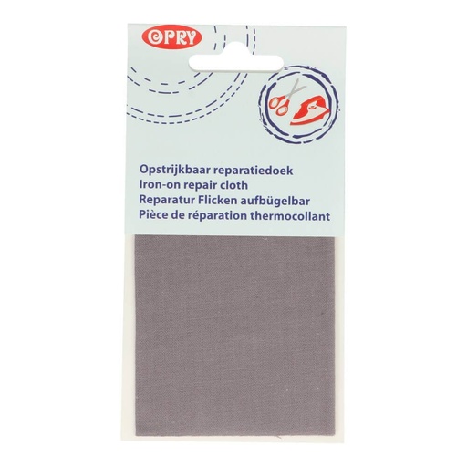 [10210000-004] Opry Reparatiedoek opstrijkbaar 11x25cm - 5st - 004