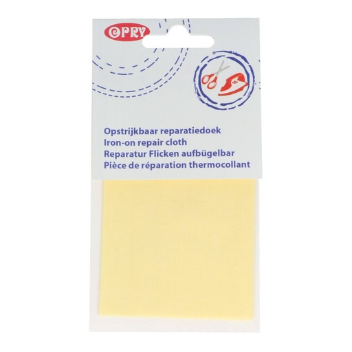 [10210000-638] Opry Reparatiedoek opstrijkbaar 11x25cm - 5st - 638